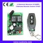 2 channel rf remote receiver 433mhz for garage/gate door cy402pc